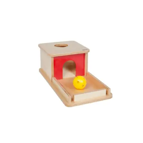 Scatola Imbucare Con Pallina Montessori