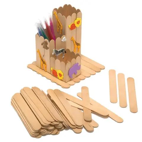 Stecche in Legno Grandi 150mm. 100 Pezzi