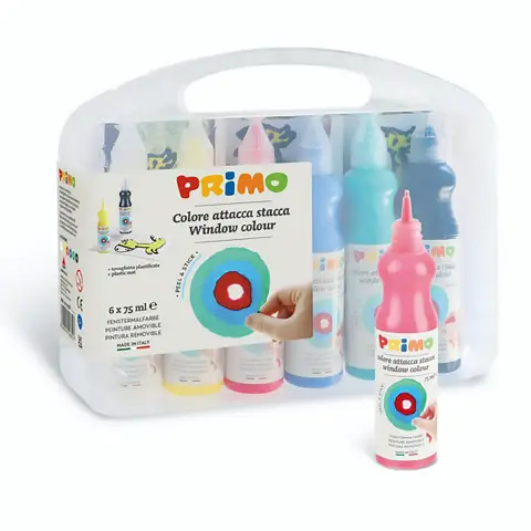 Set Colori per Finestre Primo 6x75ml