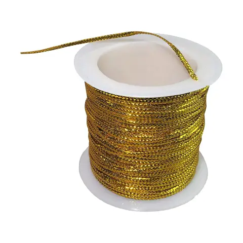 Cordoncino Metallizzato Oro 50 Mt