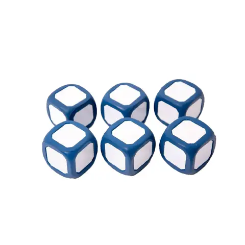 Dadi Magnetici Scrivibili Set 6 Pz.