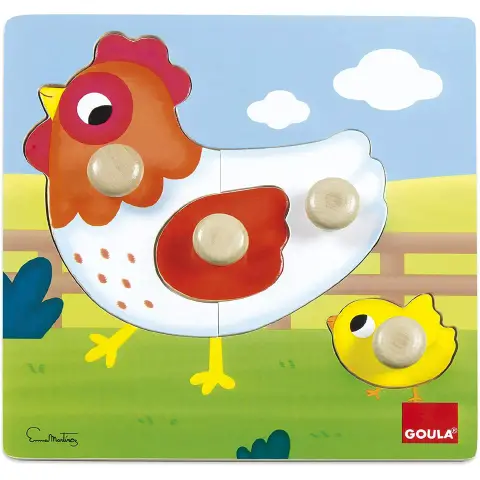Puzzle con Pomello Gallina