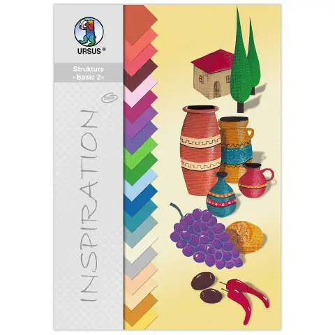 Cartoncino Rilievo Trama Lino - 20 Colori cm 23x33