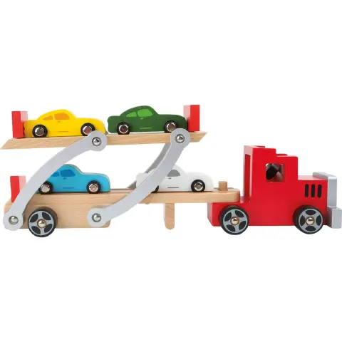 Camion Trasporto Auto con 4 Veicoli 35cm.