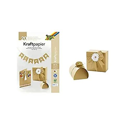 Carta Avana Kraft A4 Mista 20 Fogli