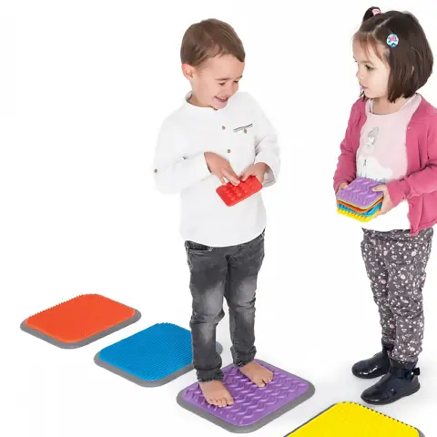 Percorso Sensoriale Tattile Basic 6 Pezzi