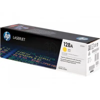 HP 128A Yellow LaserJet Print Cartridge