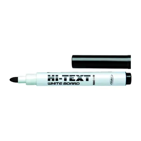 Marcatore a Secco Hi-Text 25 Pezzi Nero