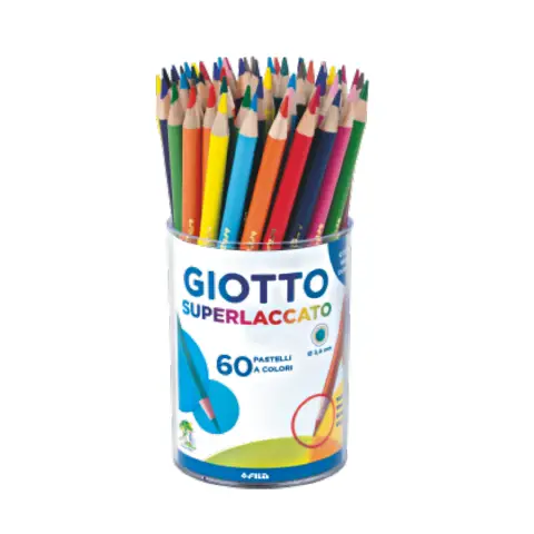 Pastelli Giotto Superlaccato 60 Pezzi