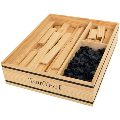 Tomtec Listelli Legno Naturale 500 Elementi