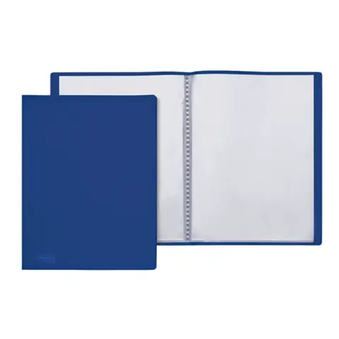 Portalistino 22x30 cm. 10 Buste Blu