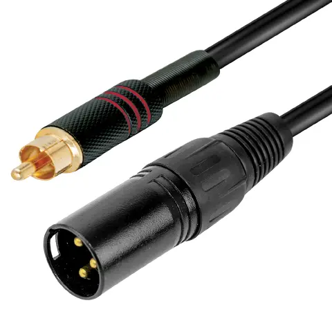 Cavo Audio Xlr M Rca M