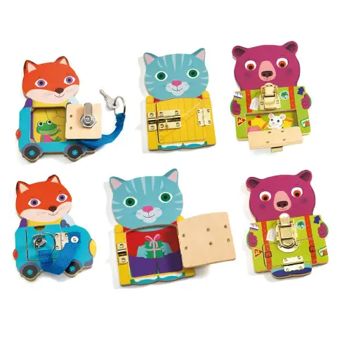 Casetta delle Serrature – Gatto, Volpe e Orsetto