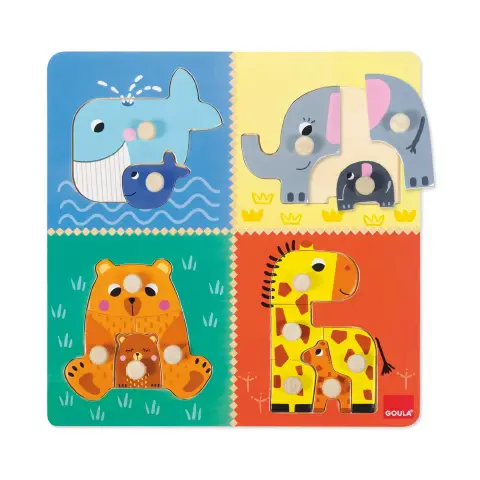 Incastri Puzzle Mamme E Cuccioli