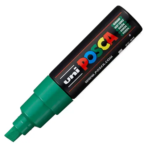Uni Posca Marker Verde Scuro