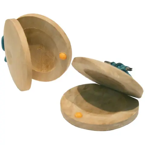 Coppia Nacchere in Legno 58mm