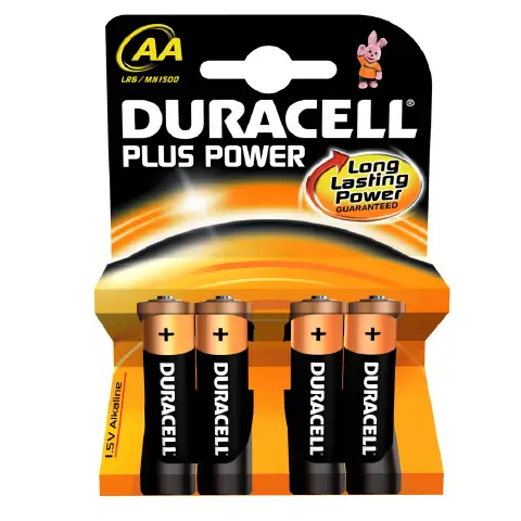 Pile Duracell Pluspower 4 Stilo (Aa) 1500
