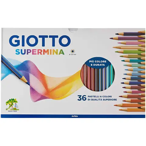 Pastelli Giotto Supermina 36 Colori