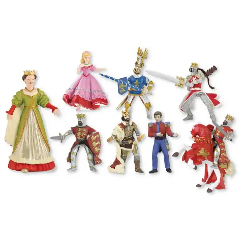Personaggi Medievali Set 10 Pezzi