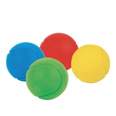 Set 4 Palle Spugna Colorate Diametro cm. 7
