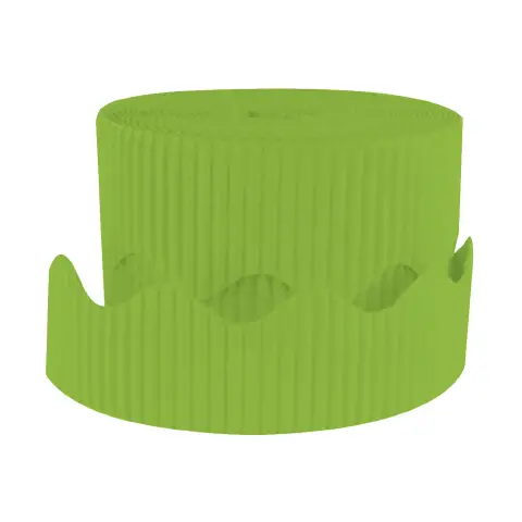 Bordi Cartondulato Onde Verde Mela