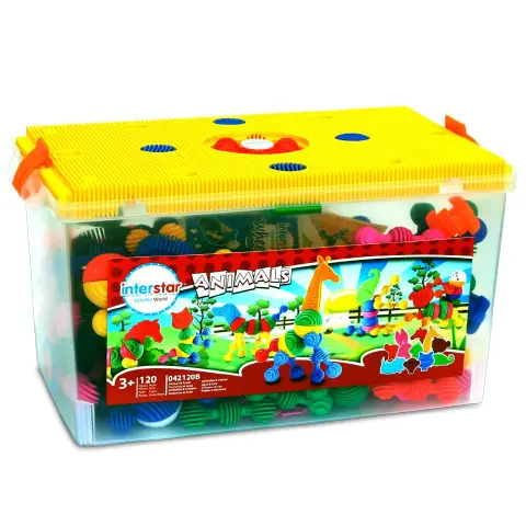 Costruzioni Interstar Animali 120 Elementi