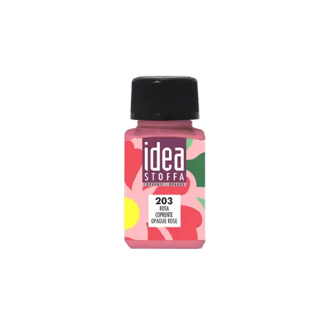 Colori per Stoffa Idea Rosa Coprente