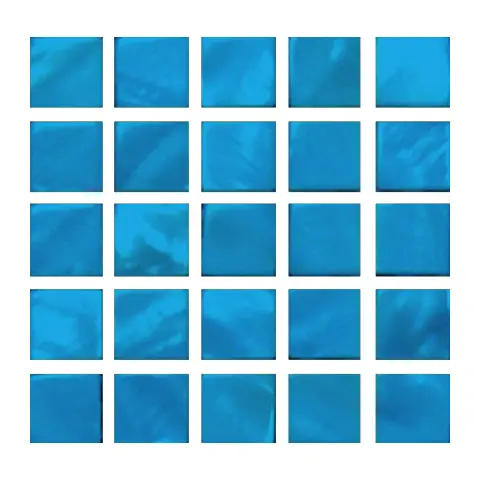 Tessere Mosaico Marmorizzate Celeste
