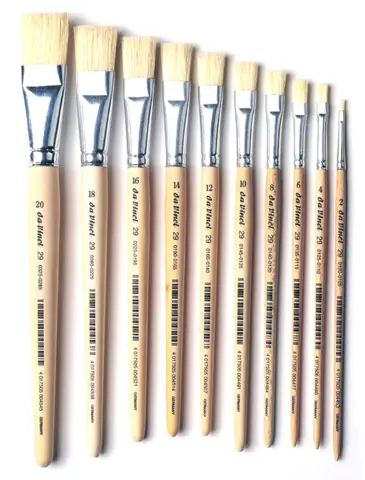 Pennelli Piatti School da Vinci Serie 2
