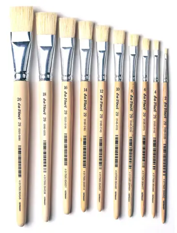 Pennelli Piatti School da Vinci Serie 1