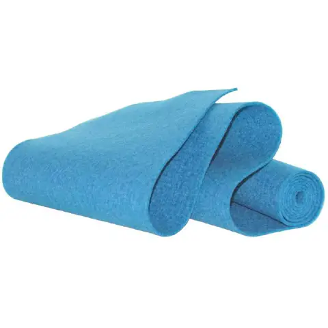 Panno Lenci Rotolo Azzurro 45cm. x5mt