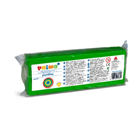 Plastilina Primo panetto 550 gr Verde