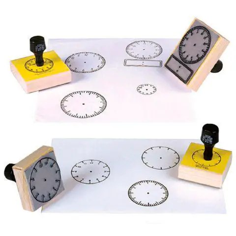 Set 3 Timbri Orologi