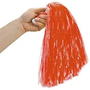 Pon Pon Colore Rosso Cheerleader Majorette - confezione 12 pz