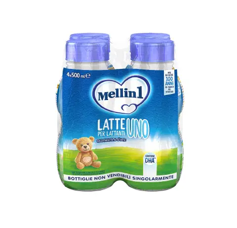 Latte Mellin 1 Bottiglia 4x500ml