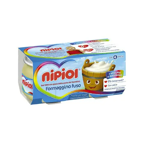 Omogenizzato Nipiol Formaggino Fuso gr. 80x2
