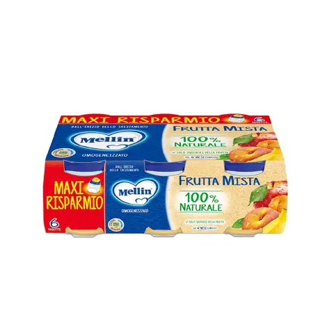 Omogeneizzato gr.100x6 Frutta Mista