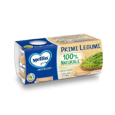 Omogeneizzato Primi Legumi Mellin - 80g x 2