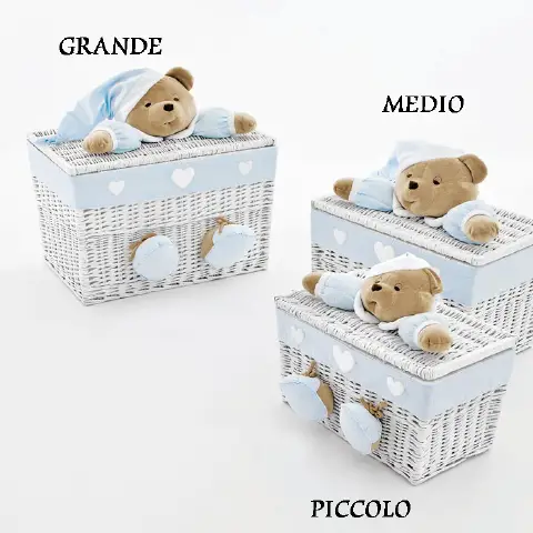 BAULE PICCOLO PUCCIO AZZURRO