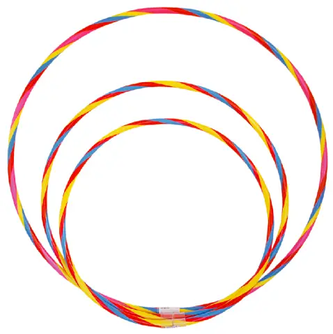 Hula Hoop Bicolore 90cm. - confezione 12 pz