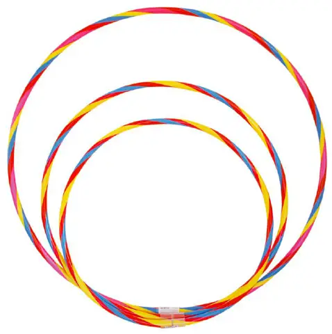 Hula Hoop Bicolore 60cm. - confezione 12 pz