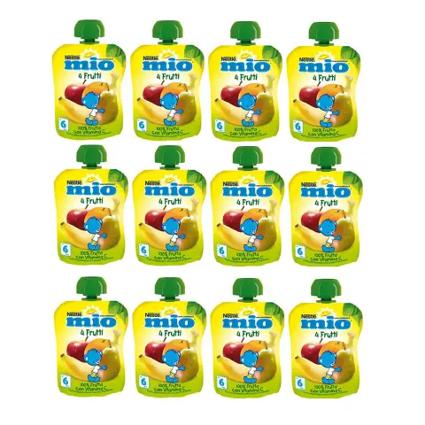 Pouch Mixed 4 Frutti 90 Gr Mio