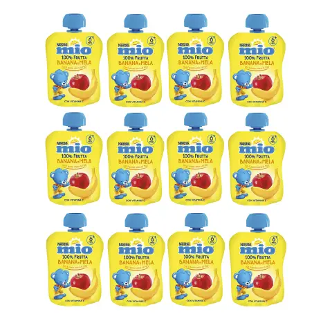 Mio Pouch Yogurt Mela Banana 90 Gr Mio