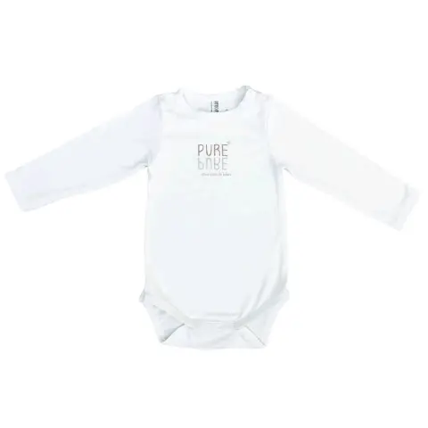 Body in Bamboo Manica Lunga - Taglia 6 mesi