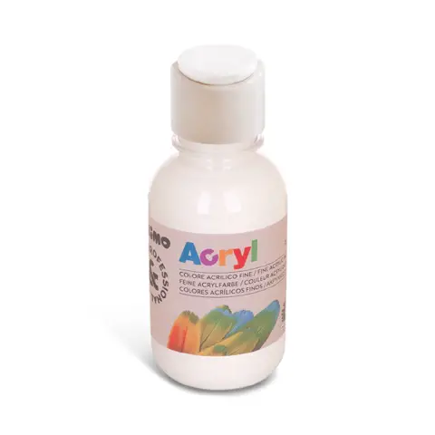 Colore Acrilico Fine Primo 125 ml. Bianco