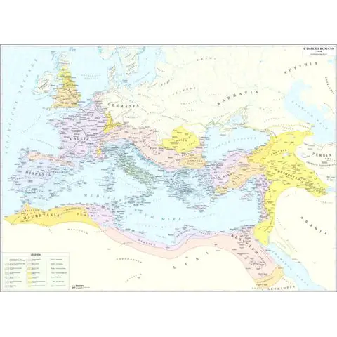 Cartina Storica Impero Romano