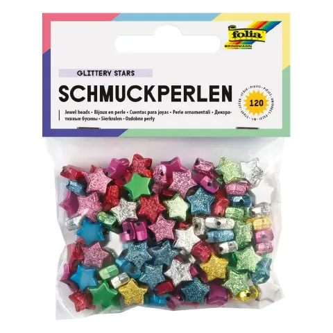 Stelle Glitter con Foro 120 Pezzi