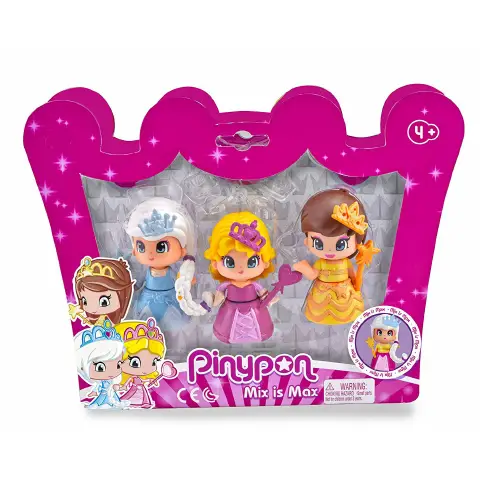 Pinypon Pack Principesse 3 Figure