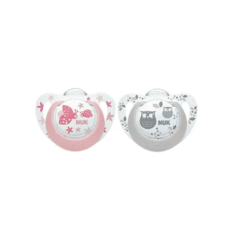 Succhietto Genius Color Silicone 18-36m Pezzi 2