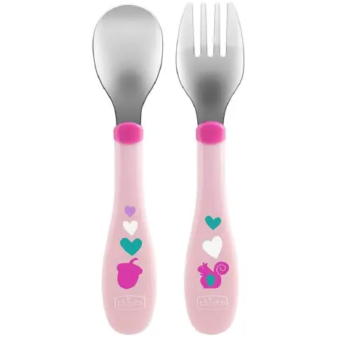 Posatine Inox 18M+ Rosa